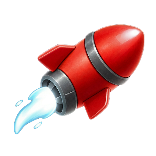 Popper rocket projectile