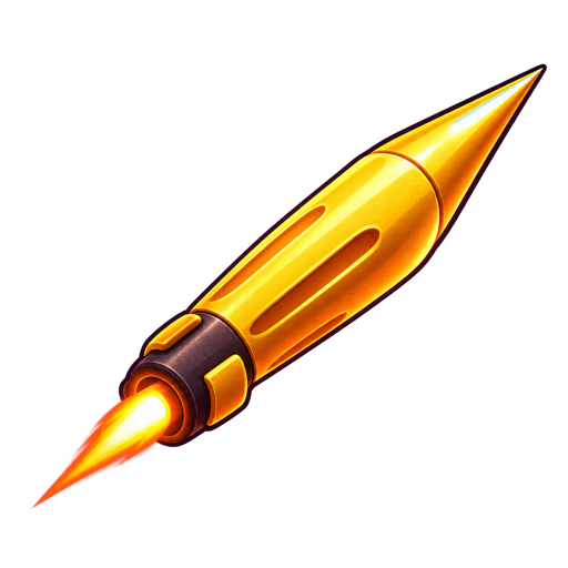 Zipper dart projectile
